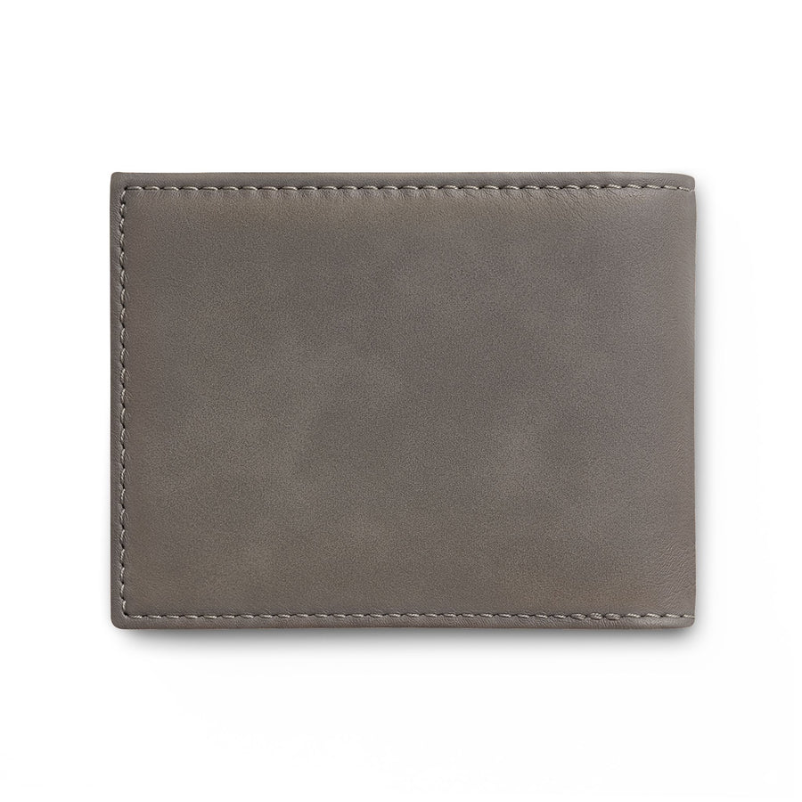 God's Plan Bi-Fold Wallet — 'Not My Plan, His Plan' Leather Wallet