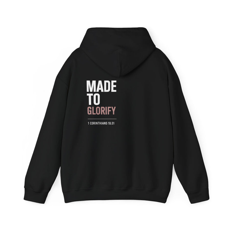 Made to Glorify Hoodie — 1 Corinthians Faith Sweatshirt