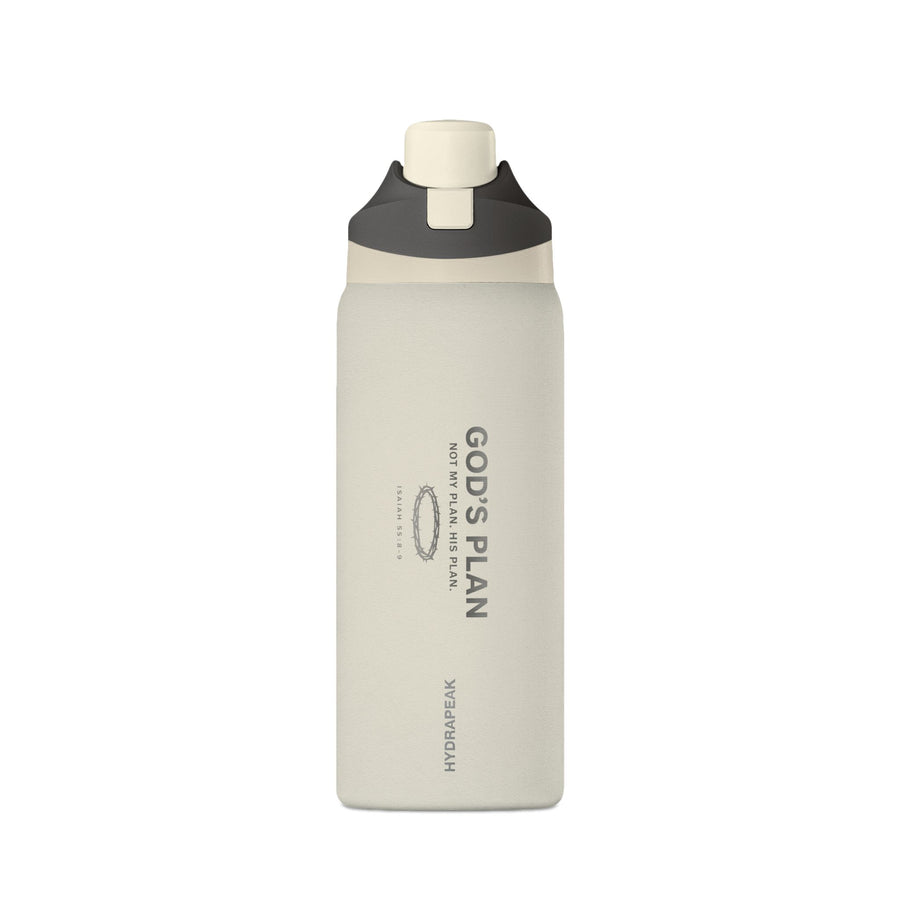 Oasis 32oz Insulated Water Bottle – ‘God’s Plan’ Matte Travel Flask