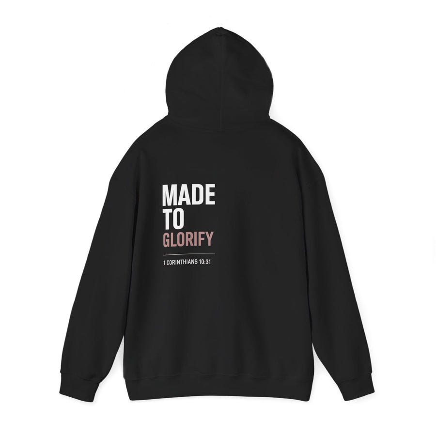 Made to Glorify Hoodie — 1 Corinthians Faith Sweatshirt